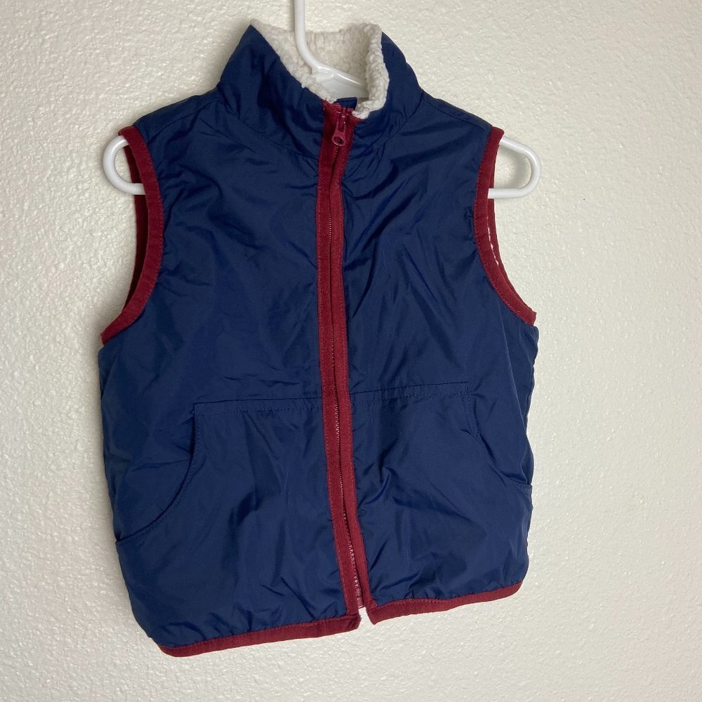 Janie and Jack boys vest Navy Size 2T